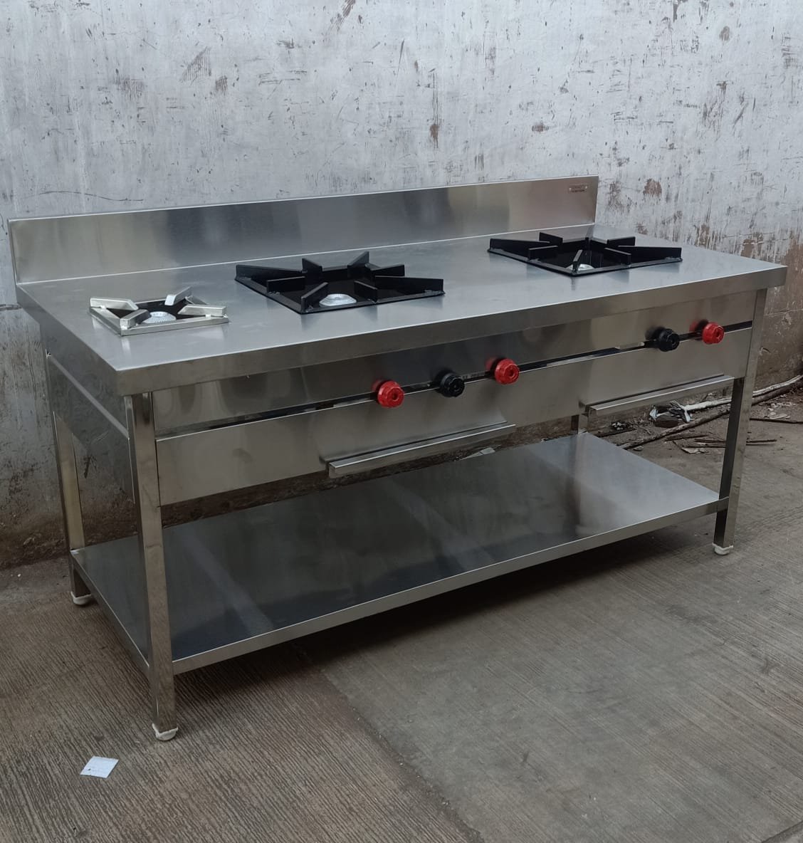 Indian Cooking Range Three Burner