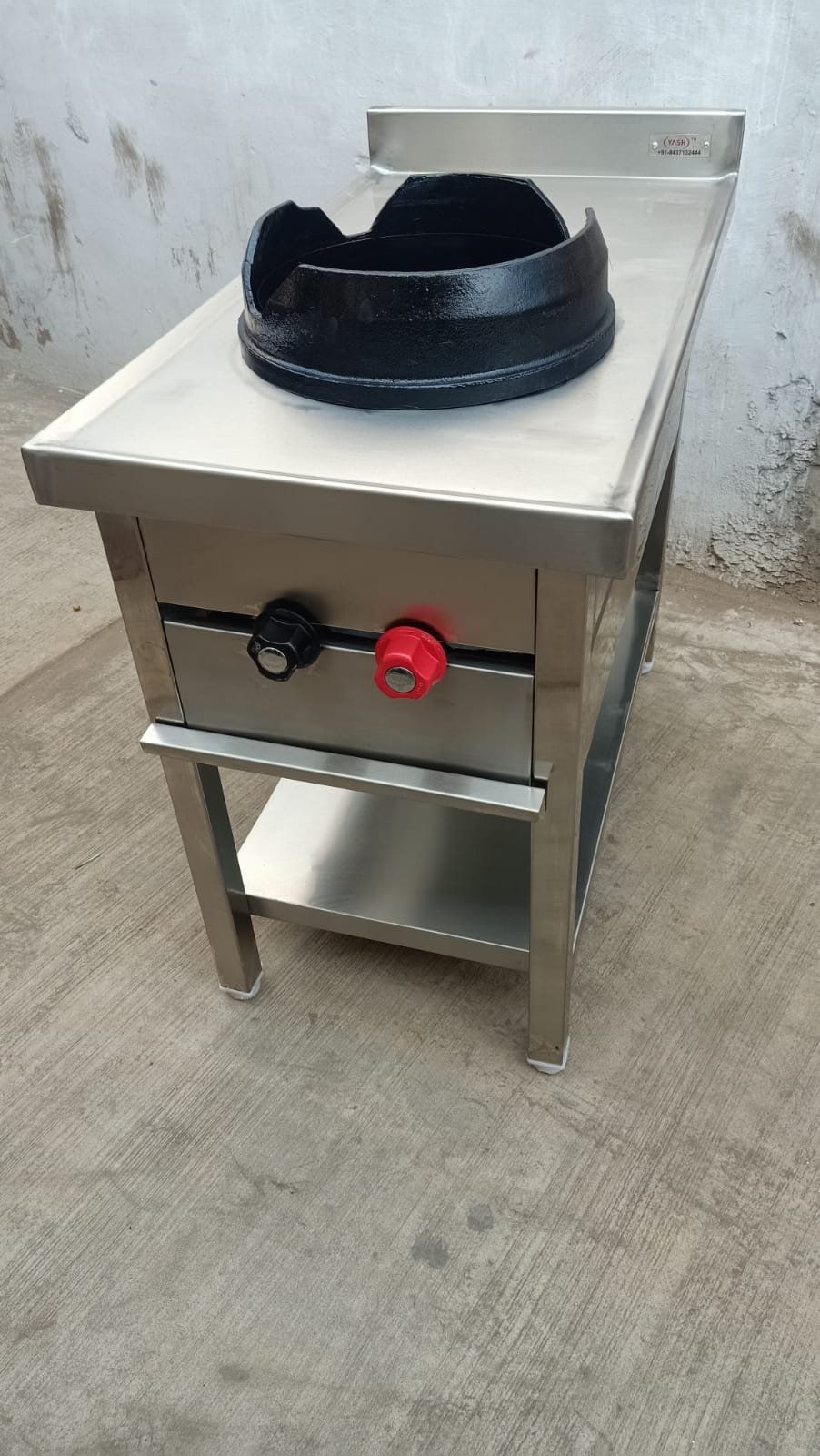 Chinese Cooking Range Single Burner