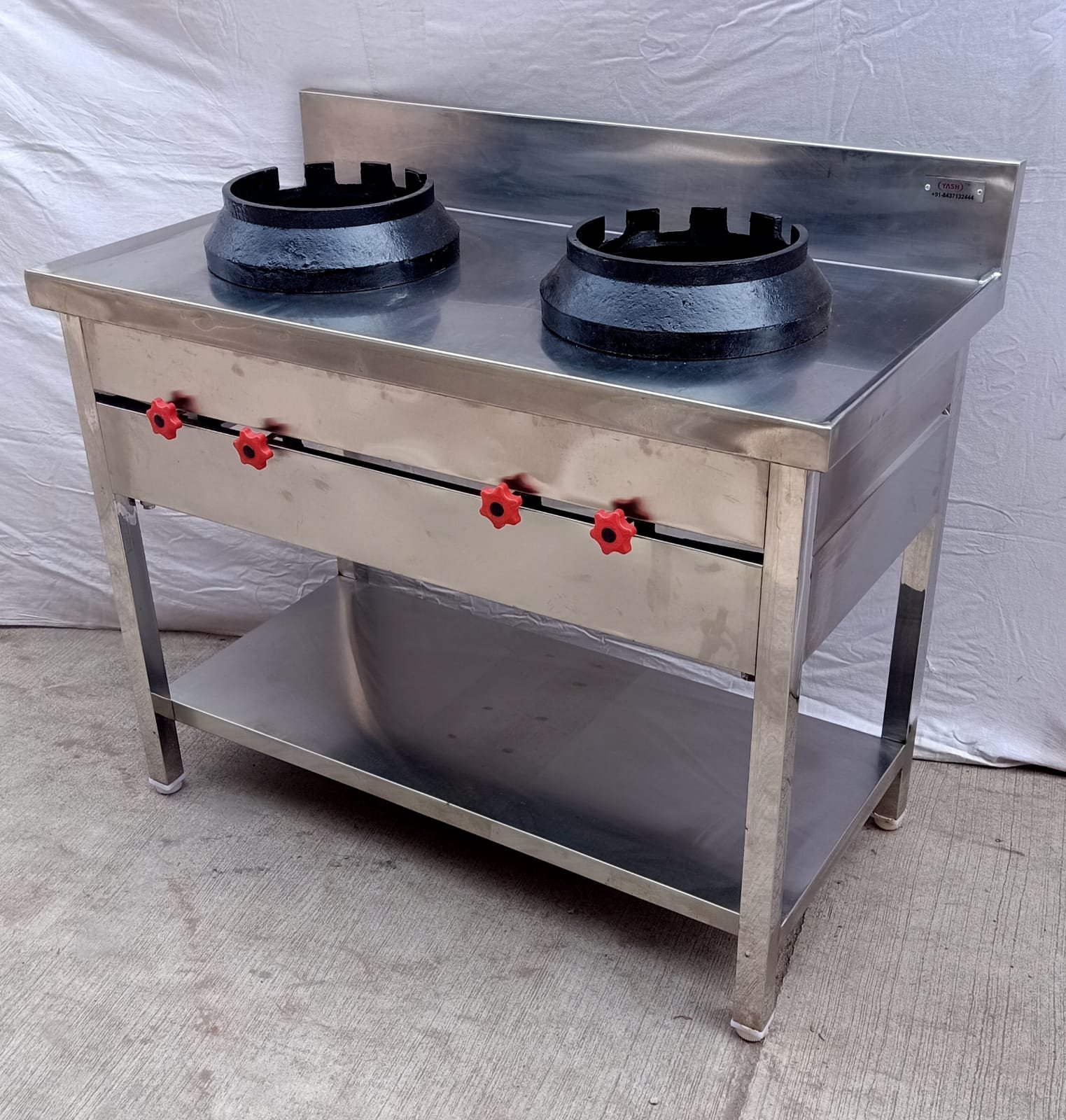 Chinese Cooking Range Two Burner