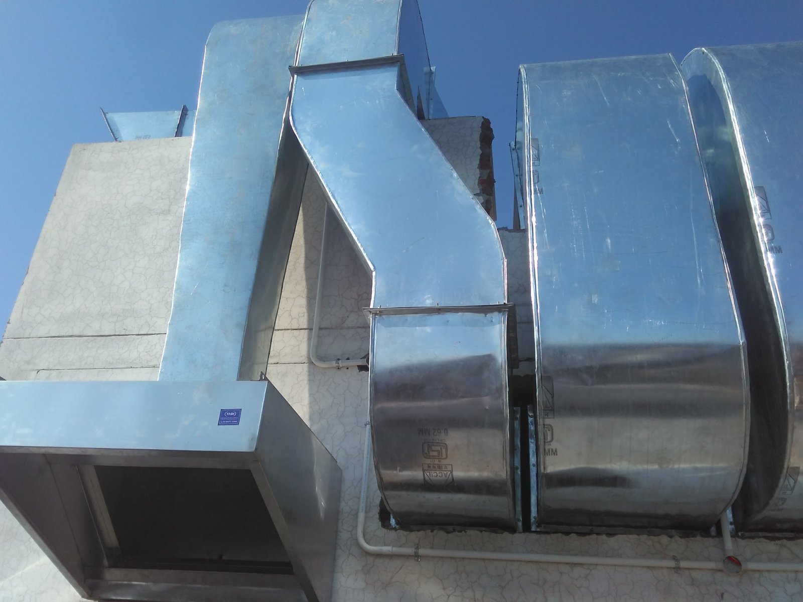 Ducting For Fresh Air & Exhaust