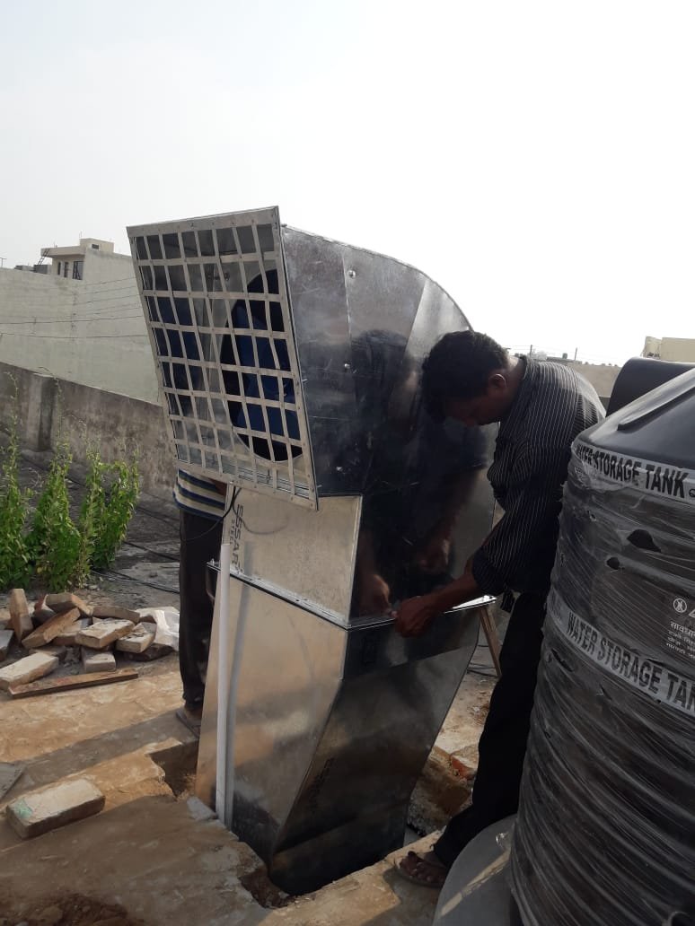 Ducting For Fresh Air & Exhaust