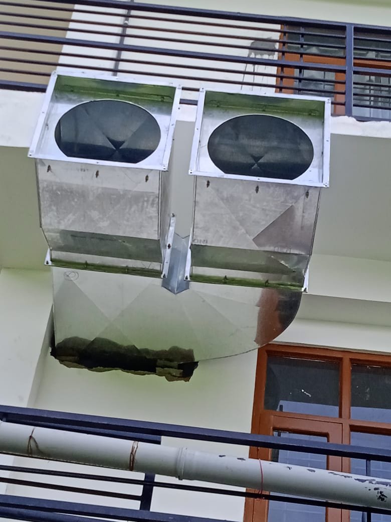 Ducting For Fresh Air & Exhaust