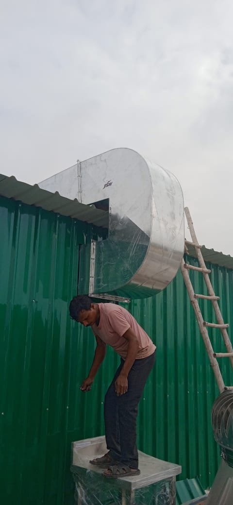 Ducting For Fresh Air & Exhaust