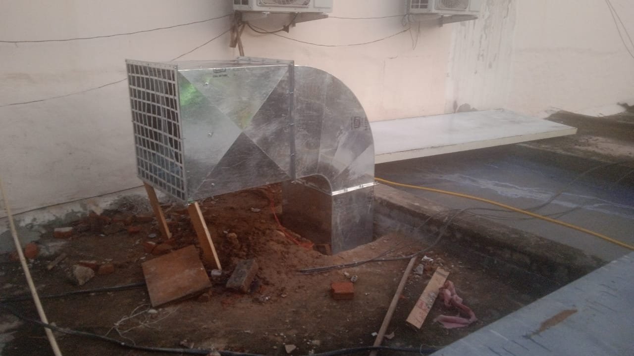 Ducting For Fresh Air & Exhaust