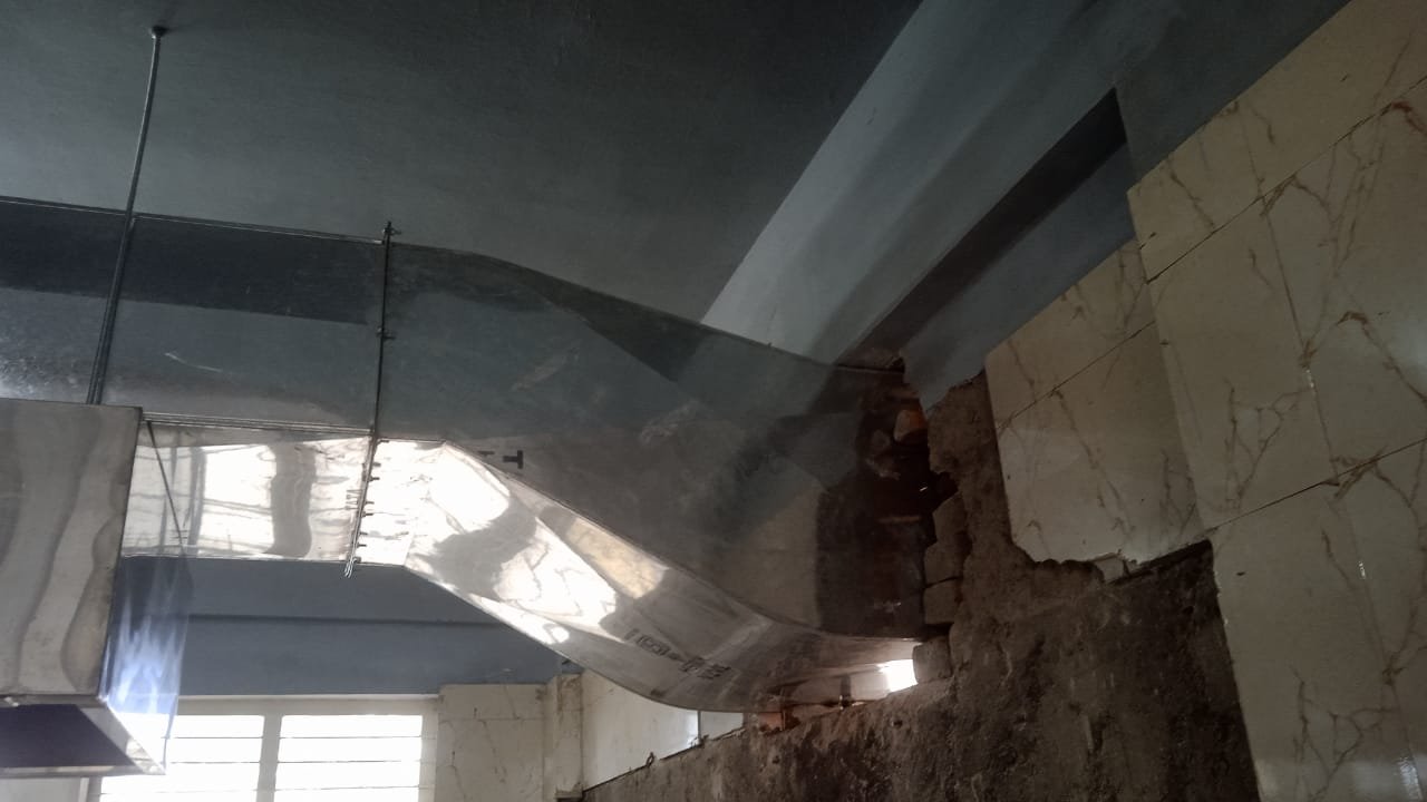 Ducting For Fresh Air & Exhaust